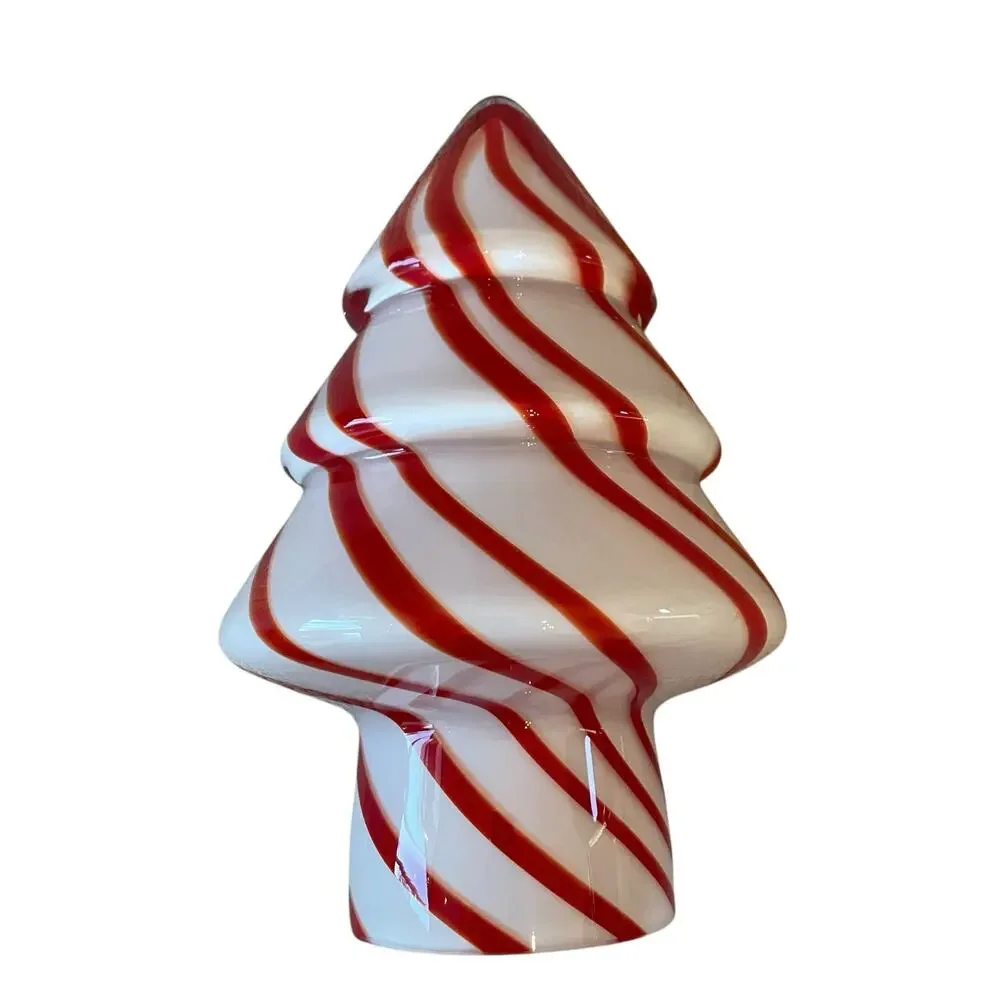 Hand Blown Art Glass CHRISTMAS Tree 10